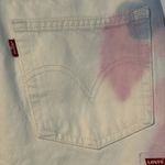 Levi's  501 White Pink Blue Tie-Dye Jeans Photo 11