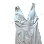 Amsale Bridesmaid Dress ‘Leif’ in Champagne Fluid Satin Size 10 NWT Tan Photo 6