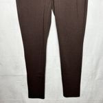 Michael Kors  Women's Brown Stretch Knit Structured Pants Sz 4 (30x29) Photo 2