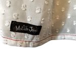 Matilda Jane Matilda‎ Jane Cream Swiss Dot Light the Way Tunic Sheer Button up Size Medium Photo 2