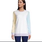 Lands' End Lands’ End Serious Sweats Colorblock Sweatshirt | Size M | Photo 1