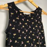 Ronni Nicole Vintage  Black Martini Dress Elegant Y2K Whimsical Slinky 90s Size S Photo 3