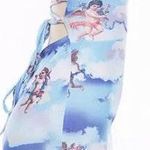 Angel Tie Dye Detail Tie Back Mini Bodycon Dress S Photo 4