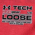 Under Armour  Wounded Warrior Womens Pink Loose Heat Gear Tech Top - Large - VGUC Photo 4