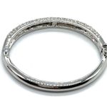 Lia Sophia  Silver Played with Crystal Accent Bracelet Photo 7