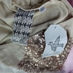 Others Follow sequin pale shift dress. Size Xs. Photo 5