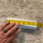 Jimmy Choo  Eyeglass Sunglasses Case Hard Cream Faux Snake Skin‎ Magnetic Photo 6