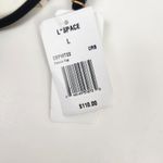 l*space L* Pamela Bikini Top Racerback in Cream Black Size Large NWT Photo 4