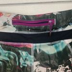 Lululemon size 8 Run inspire crop II leggings luxtreme white pink splatter mesh Photo 7