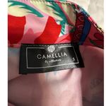 Camellia by Affection Floral Paisley Dress Size Small Spring Flowy Knee Length Pink Photo 3