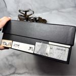 Saint Laurent Bianca Bow 105 Leopard Suede Platform Stiletto Sandal Heels Brown Photo 12