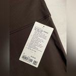 Lululemon NWT Wunder Train Ribbed High Rise Tights 25” Leggings Expresso Size 8 Photo 4