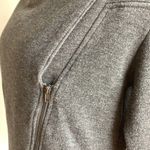 H by Bordeaux  Grey Mock Neck Sweater Photo 5