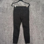 Spanx black skinny tummy control pants size Medium women Photo 2