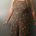 Xhilaration Floral Print Wide Leg Jumpsuit - Size M Photo 0