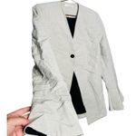 CO Clay Gray Collarless Flare Cuff V Photo 8