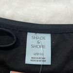 Shade & Shore New  Women's Black Side-Tie Medium Coverage Bikini Bottoms Large Photo 9