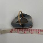 MELISSA JOY MANNING Ring Druzy Light Purple Silver & Gold One of a Kind Rare Photo 12