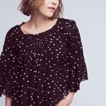 Anthropologie Anthro Floreat Ever After gold polka dotte… Photo 0