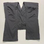 prAna Halle Pant Cargo Convertible Roll Up Stretch Zion Travel Hiking Grey Coal Photo 8