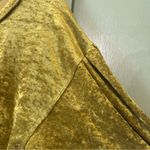 We The Free  Green Velvet Balloon Sleeve Top sz S Photo 4