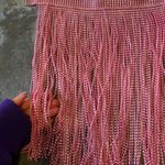 Fringe Festival Skirt Pink Photo 2