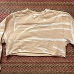 Wild Fable TAN TIE DYE TARGET CROP SWEATSHIRT Photo 0