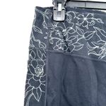 Skechers  Size‎ XL Black Full Length Leggings Floral Waist Side Detail Pockets Photo 2