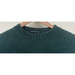 Brandy Melville  Chunky Knit Sweater Forest Green One Size Preppy Academia Thick Photo 1
