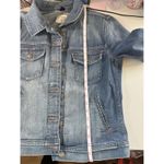 J.Crew  Denim Jacket Blue Jean Trucker Style Button Up Women's Small Normcore Photo 9
