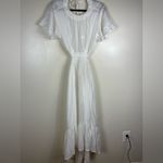SABINA MUSAYEV white ARISTA DRESS Size L Size L Photo 3