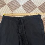 CP Shades  Black Linen Wide Leg Pants Size Large Photo 8