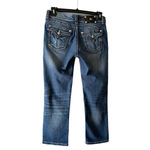 Miss Me Denim Jeans Women's Size 27 JB5014P89 Boyfriend Capri Embellished Photo 1