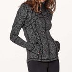 Lululemon 6. Define Jacket Luon Frayed Camo Black White Photo 0