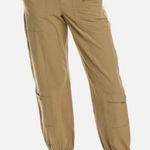 CAbi  Galaxy Cargo Pants Women's M Tan Jogger Elastic Neutral Outdoorsy Photo 0