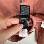 Liverpool NWT Moto Jacket Small Faux Suede Coral Haze Biker Full Zip Edgy Chic Photo 6