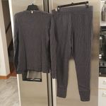 ๐LUNYA๐ Restore Thermal Long Sleeve Top + High Rise Legging Pajama Set L NWOT Gray Size L Photo 12