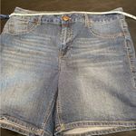 1822 Denim  Blue Jean Shorts size 14 Photo 3