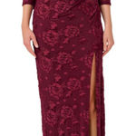 Adrianna Papell  - Burnout Velvet Gown Photo 0