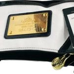 Akademiks NEW Y2K Black and White Embossed Logo Purse with Chain Strap MSRP $48 Photo 4