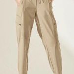 Athleta Go Far Travel Pant Joggers Tan Women’s Size 2 Petite Work Casual Cargo Photo 0