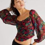 Free People Oh Lala Floral Top Photo 0