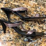 Marc Jacobs  T-Strap Pink Glitter Mules Sz7 Photo 3