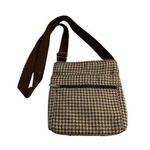 Thirty One Houndstooth Organizing Crossbody Purse Wool Blend Adjustable Strap NW Photo 0