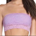 Free People  Lace Bandeau - Light Purple Photo 2