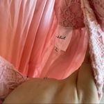 Anthropologie ‎ Line and Dot pink lace jumpsuit size small Photo 10