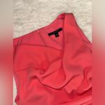 Black Halo NWOT Legend Sleeveless Ruched Sheath Dress in Flamingo sz 6 Photo 3