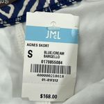 J. McLaughlin  Agnes Skort‎ Small NWT $168 Catalina Ruffle Athletic Bargello Blue Photo 5