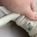 Nike sneakers Shox style lace up comfortable gold/white colors size 7 Photo 7