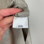 Eileen Fisher Linen Blend Sleeveless Button Front Long Vest Taupe Size L Photo 4